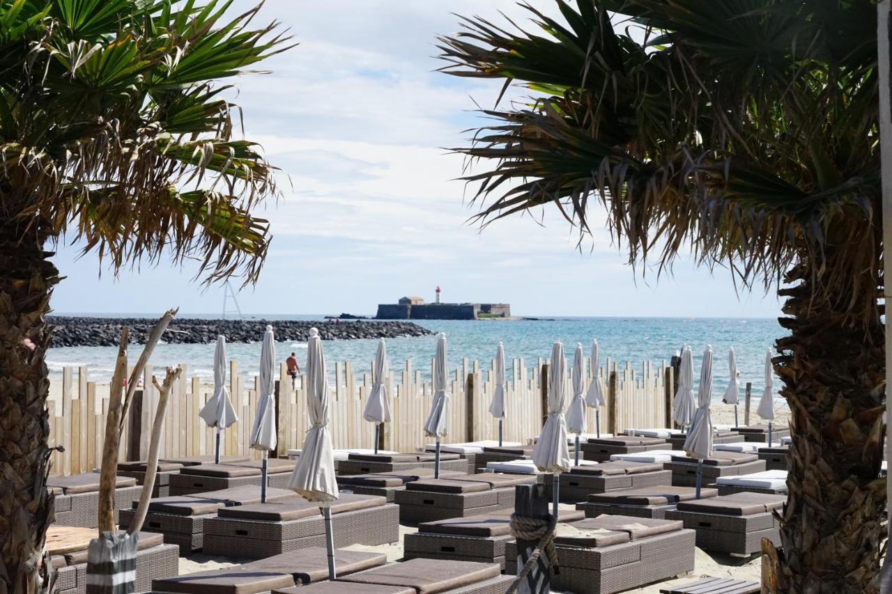 Residence Aquaplage 45M2 Front De Mer Plage Richelieu Agde Dış mekan fotoğraf